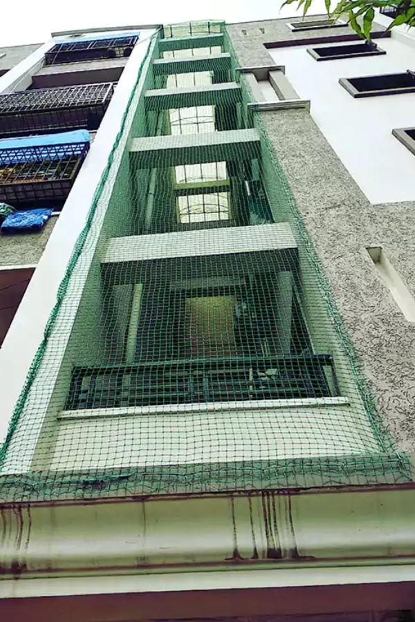 Duct Area Safety Nets Fixing