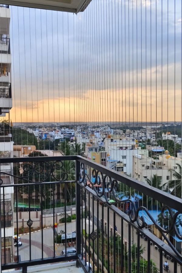 Invisible Balcony Grills