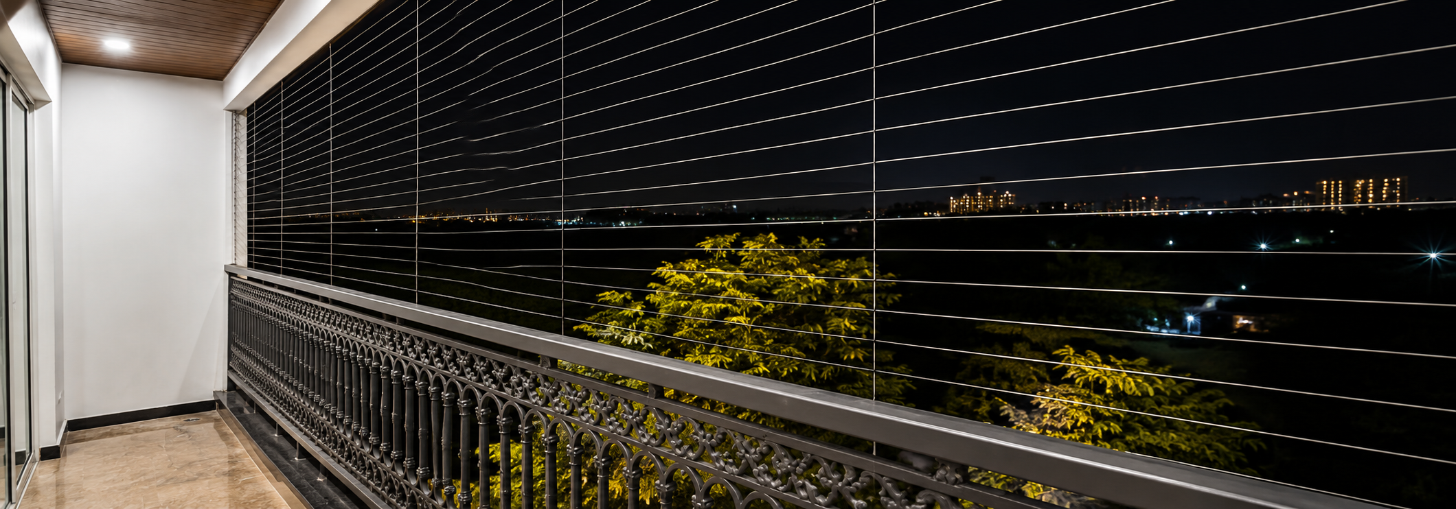 Invisible Grill Manufacturer in Chennai – SNK Pigeon Nets providing durable grills for balconies and windows