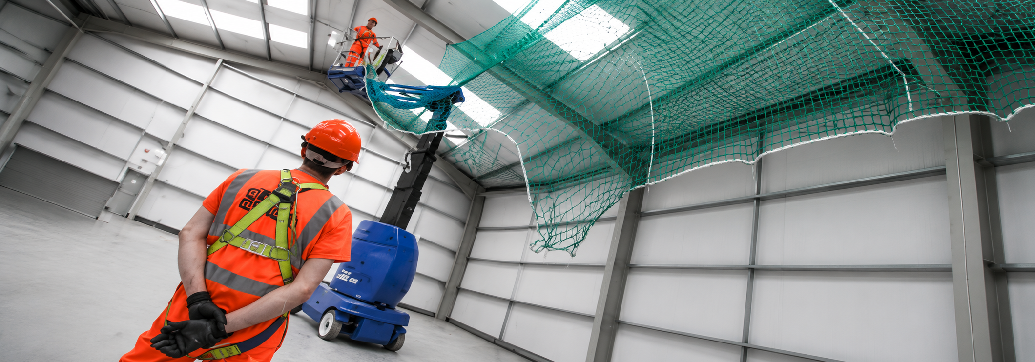 Industrial Safety Nets in Chennai by SNK Pigeon Nets for factories, warehouses, and industrial areas